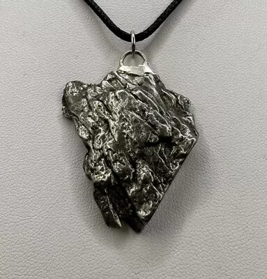 Campo Del Cielo Meteorite Pendant Astronomy Gift Space Gift COA 24.99 Grams • £55.94