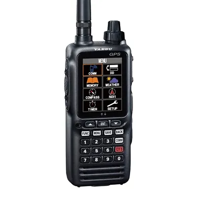 Yaesu FTA-850L Air-Band Handheld VHF Transceiver With Full-Colour Display • £379.99