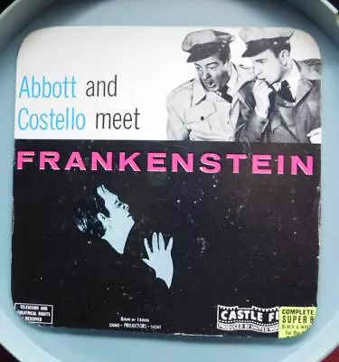 VTG ABBOTT COSTELLO  FRANKENSTEIN  +  JEKYLL MR.HYDE  8mm 2 Movie ON 1Reel • $18.15