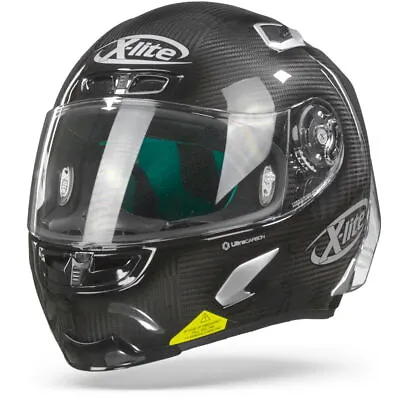 $406.93 • Buy X-Lite X-803 RS Ultra Carbon Silver Edition 44 Full Face Helmet Motorcycle He...