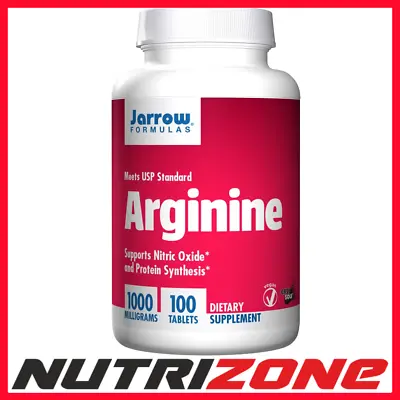 £22.40 • Buy Jarrow Formulas Arginine 1000mg Nitric Oxide Igniter - 100 Tabs