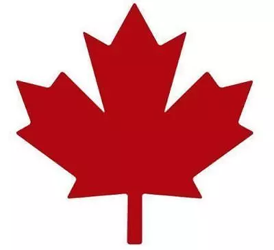 New Red Maple Leaf Car Window Vinyl Decal Bumper Sticker 3  • $3.99