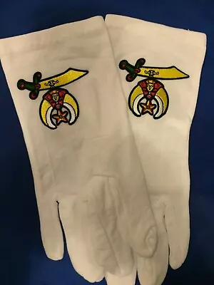  Masonic Shriner Gloves • $10