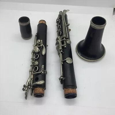 Antique Buffet Crampon Clarinet France Carl Fischer For Parts Or Restoration • $500