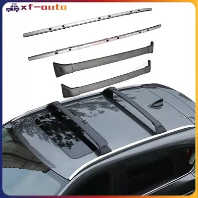 4PCS Roof Rack Rails Cross Bars Fits For Mazda CX-5 CX5 2017-2023 Silver Black • $544.45