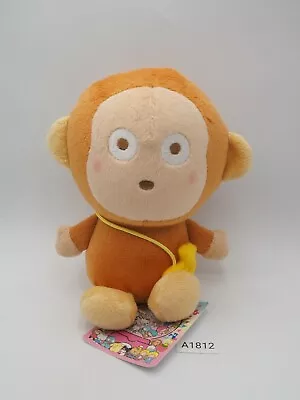 Monkichi Monkey A1812 Sanrio 2018 Plush 5.5  TAG Stuffed Toy Doll Japan • $27.99