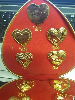 Variety Club The Gold Heart Day Apoeal Badges From 1991-2000 • £11