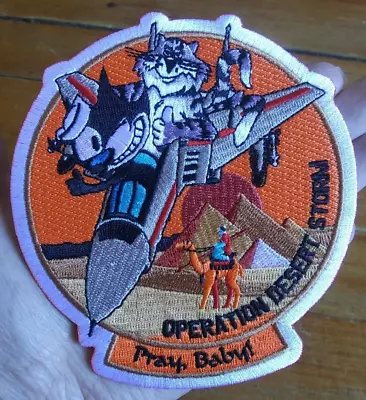 VF-31 TOMCATTERS Felix F-14 TOMCAT PRAY BABY Operation Desert Storm PATCH • $12.59