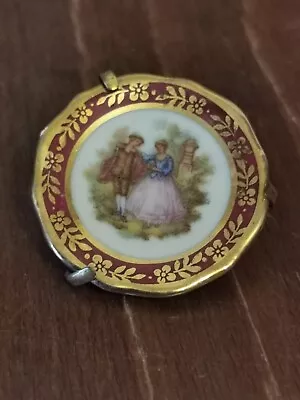 Small China Meissner Limoges France Decorative Plate With Stand • £3