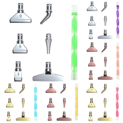 $7.98 • Buy Diamond Painting Tool Point Drill Pen Head Set Embroidery Cross Stitch Craft DIY