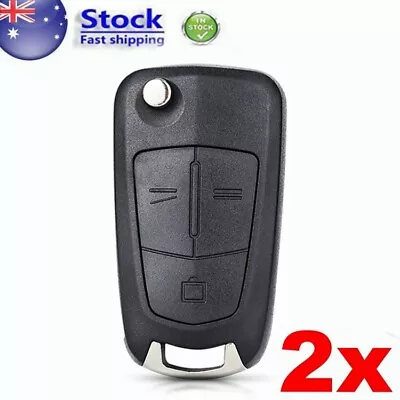 2X Remote Flip Car Key Shell Case Suitable For Holden Astra Key Barina Combo 3B • $4.65