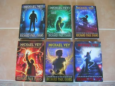 1- 6 MICHAEL VEY Complete Series Books Richard Paul Evans Lot Fantasy YA 12+ • $19.95