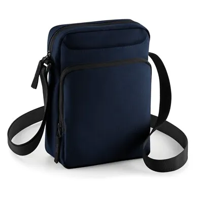 Bagbase Bag Across Body Mini Small Tablet Mobile Phone Adjust Shoulder Strap Zip • £10.99