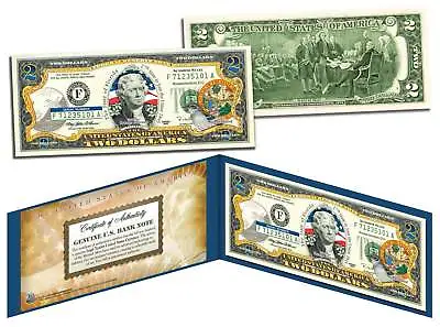 FLORIDA $2 Statehood FL State Two-Dollar US Bill *Genuine Legal Tender* W/Folio • $13.95