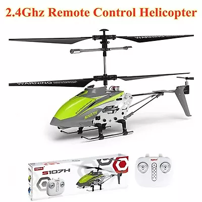 2.4Ghz Syma S107H Helicopter RC Eletric Remote Control Toy Ideal Gift For Kids • $28.88