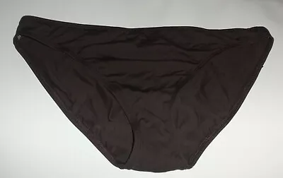 NWT WOMENS LA BLANCA By ROD BEATTIE BROWN BIKINI BOTTOM   SIZE 14 • $19.95