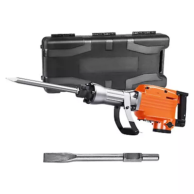 VEVOR Demolition Jack Hammer Concrete Breaker 2200W Electric Hammer 2Chisel Bit • $129.99