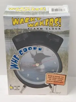 Wacky Wakers Alarm Clock LOON Whe-oooee Sound Works Great In Box • $24.99