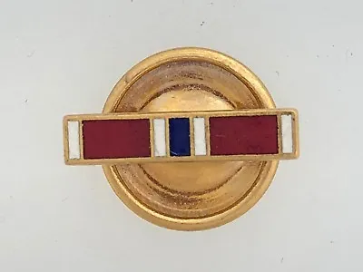 $7.20 • Buy GENUINE United States BRONZE STAR Medal Enamel Ribbon Pin Badge WWII Issue.