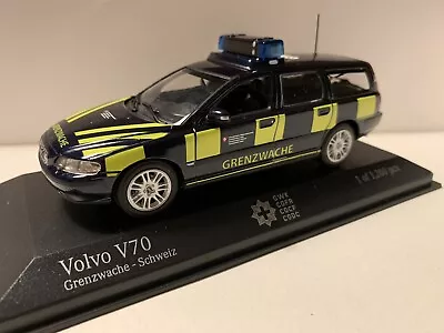 1/43 MINICHAMPS Volvo V70 Grenzwache Schweiz. Swiss Border Guard • £50