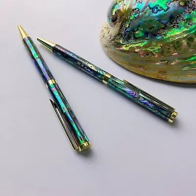 Ballpoint Pen Handmade Shell Pen Made Of Abalone Shell Pearl Pen- BEST GIFT • $44.50