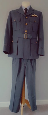 £105 • Buy Raf WW2 Mans Military Uniform 41  Chest Mens Jacket Trousers Shirt 1940s Style