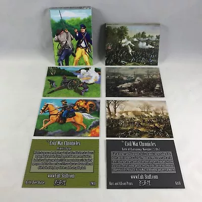 CIVIL WAR CHRONICLES VOL 1 (Cult-Stuff 2013) 36 Card Base Set (CW1-18 & KA1-18) • $26.50