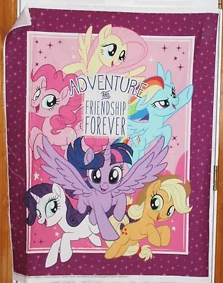 My Little Pony Adventure Quilt Panel By Camelot Fabrics Btp • $13.99