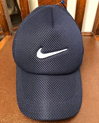 Nike Sample Navy Blue Mesh Snapback Hat Cap - Child's S/M - NWOT • $14.95