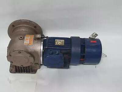 Lafert 2HP 1680RPM 208/230V TEFC 3Ph 7A 60Hz C/w Gear Reducer & Brake USED • $899.99