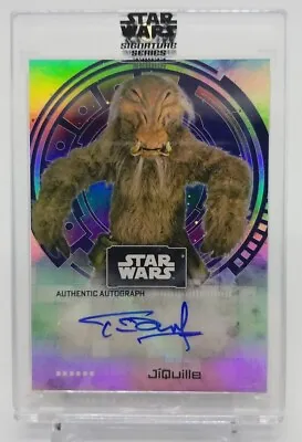 £19.22 • Buy 2022 Topps Star Wars Signature Series TIM DRY As J'QUILLE In ROTJ Auto #A-TD