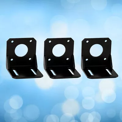 3 Pack Nema 17 Stepper Motor Mounts With Screws And L-Shaped Base • £15.55