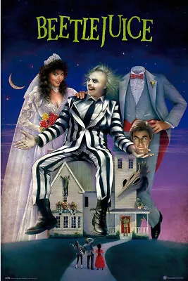 Beetlejuice - Movie Poster / Print (Regular Style) (Size: 24  X 36 ) • $12.99