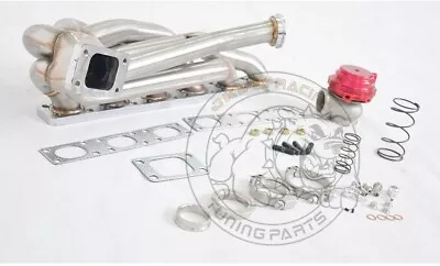 3mm 42mmOD SS304 T4 Turbo Manifold+44mmWG For E36 325i 328i GT35 To4E 1992-98 • $579