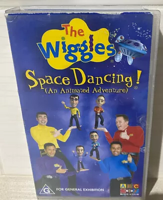 The Wiggles Space Dancing An Animated Adventure VHS Original Wiggles 2003 ABC • $15