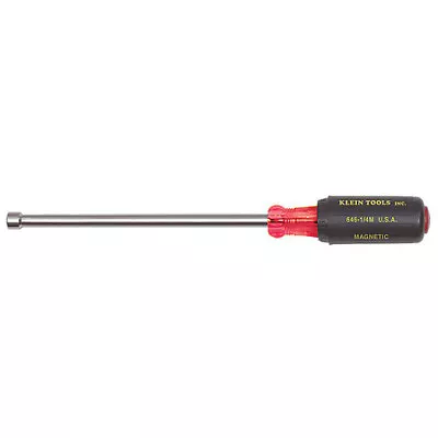 Klein Tools 646-1/4M 1/4  Magnetic Tip Nut Driver 6  Shaft • $11.45