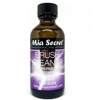 Mia Secret Professional Nail System Brush Cleaner 2 Fl Oz / 59 Ml • $12.74