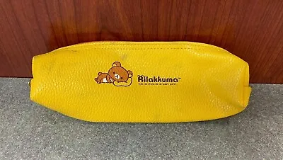 Japan San-X Rilakkuma Korilakkuma Cat Yellow Coin Zippered Pouch Bag Holder  • $11.99