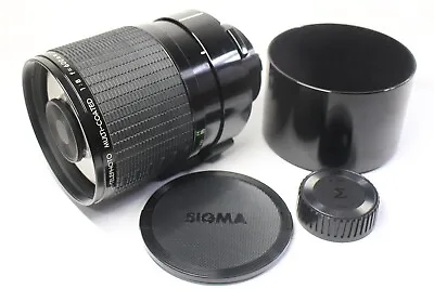 AS IS Sigma Mirror-Telephoto 600mm F/8 Multi-Coated MF Lens For Minolta MD • $103.55