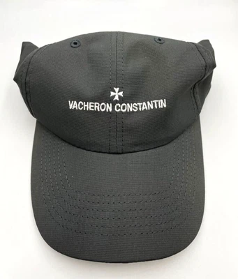 $292.99 • Buy VACHERON CONSTANTIN Novelty Logo Dark Gray Canvas Baseball Cap(No Box) Very Rare