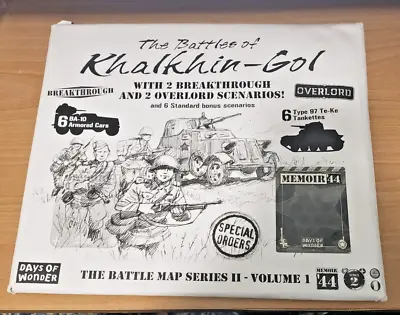 Memoir '44 The Battles Of Khalkhin-Gol Battle Map Series II Volume 1 (Unpunched) • $24