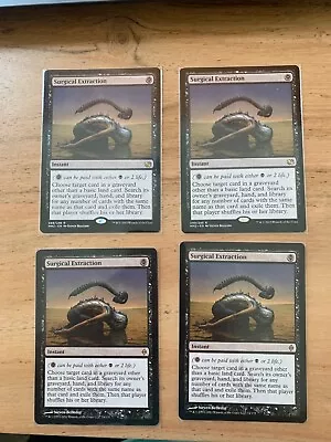 X4 - Surgical Extraction - X2 Modern Masters 2015 X2 New Phyrexia PLAYSET • $15.99