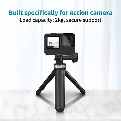 $18.80 • Buy TELESIN Portable Selfie Stick Handheld Tripod Stand For GoPro Hero 9 10 Camera