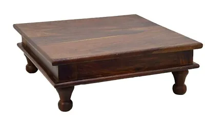 $159 • Buy Bedside Table Rosewood Wooden Step Stool Bathroom Stool Bajot