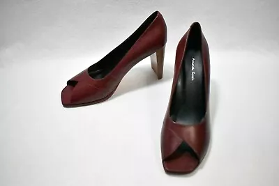 $24.99 • Buy Amanda Smith Shoes High Heels Red Size 9 Women's New Leather 