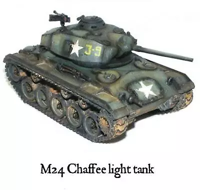 Warlord Games Bolt Action M24 Chaffee Tank 402413003 • $39.53