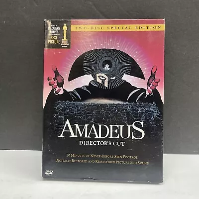 Amadeus - Directors Cut DVD 2002 2-Disc Set Two-Disc Special Edition • $5.95