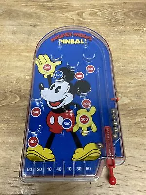 Vintage HANDHELD PINBALL MICKEY MOUSE GAME By SCHYLLING  • $9.90