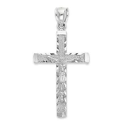 925 Sterling Silver Cross Pendant - Crucifix Pendant Religious Jewelry For Men • $59.50
