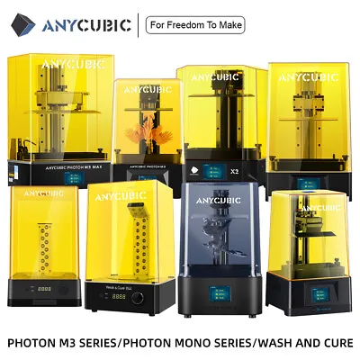 $169 • Buy ANYCUBIC Resin 3D Printer LCD Photon Mono 2 / M3 Max / Wash & Cure Plus Lot